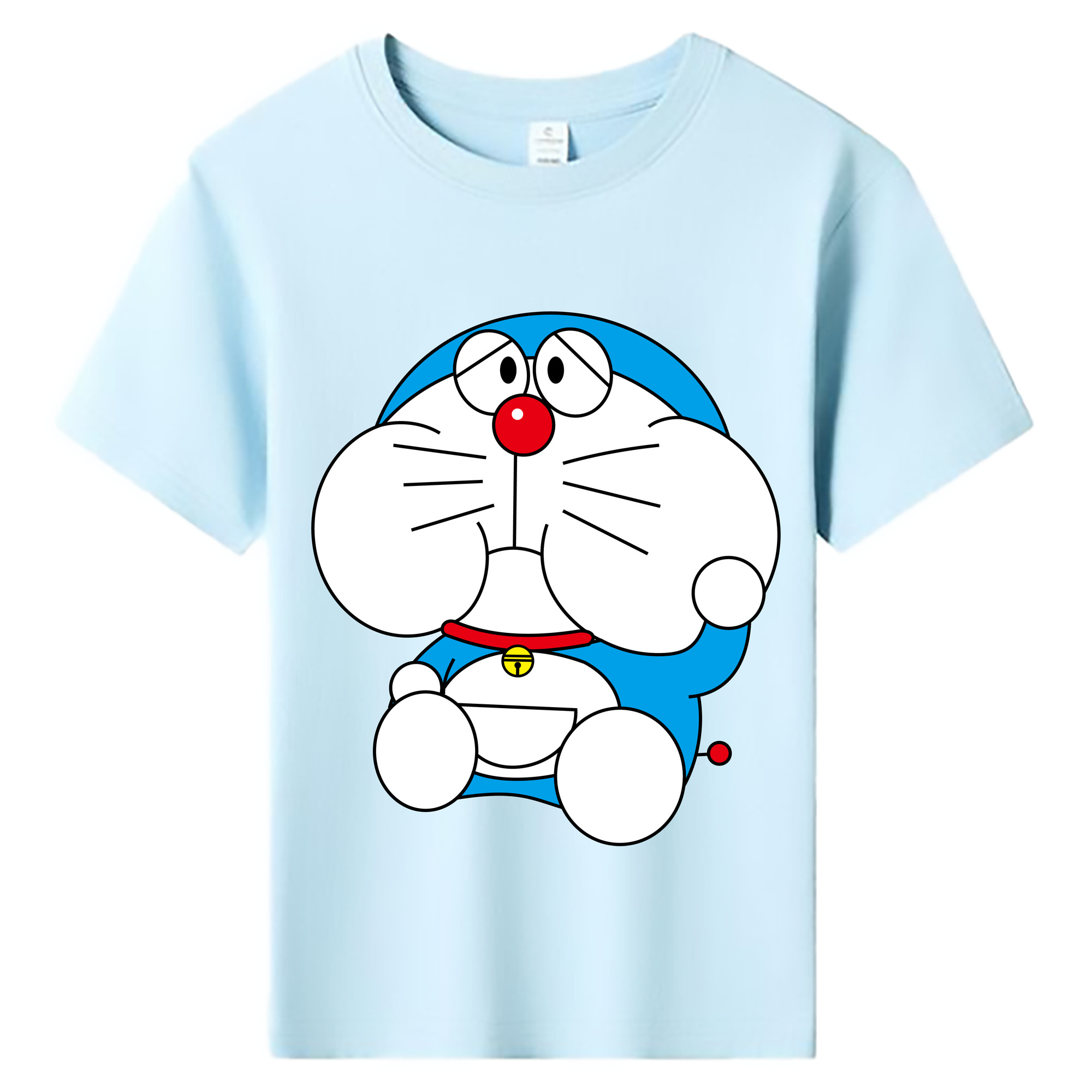 （画像用） ドラえもん Doraemon 綿100％キッズTシャツ（フロントプリント）